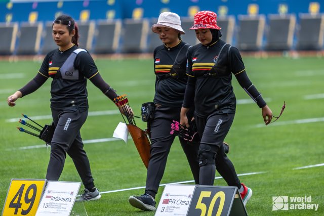 Tiga Srikandi Recurve Putri Tunjukkan Level Indonesia di Mata Dunia