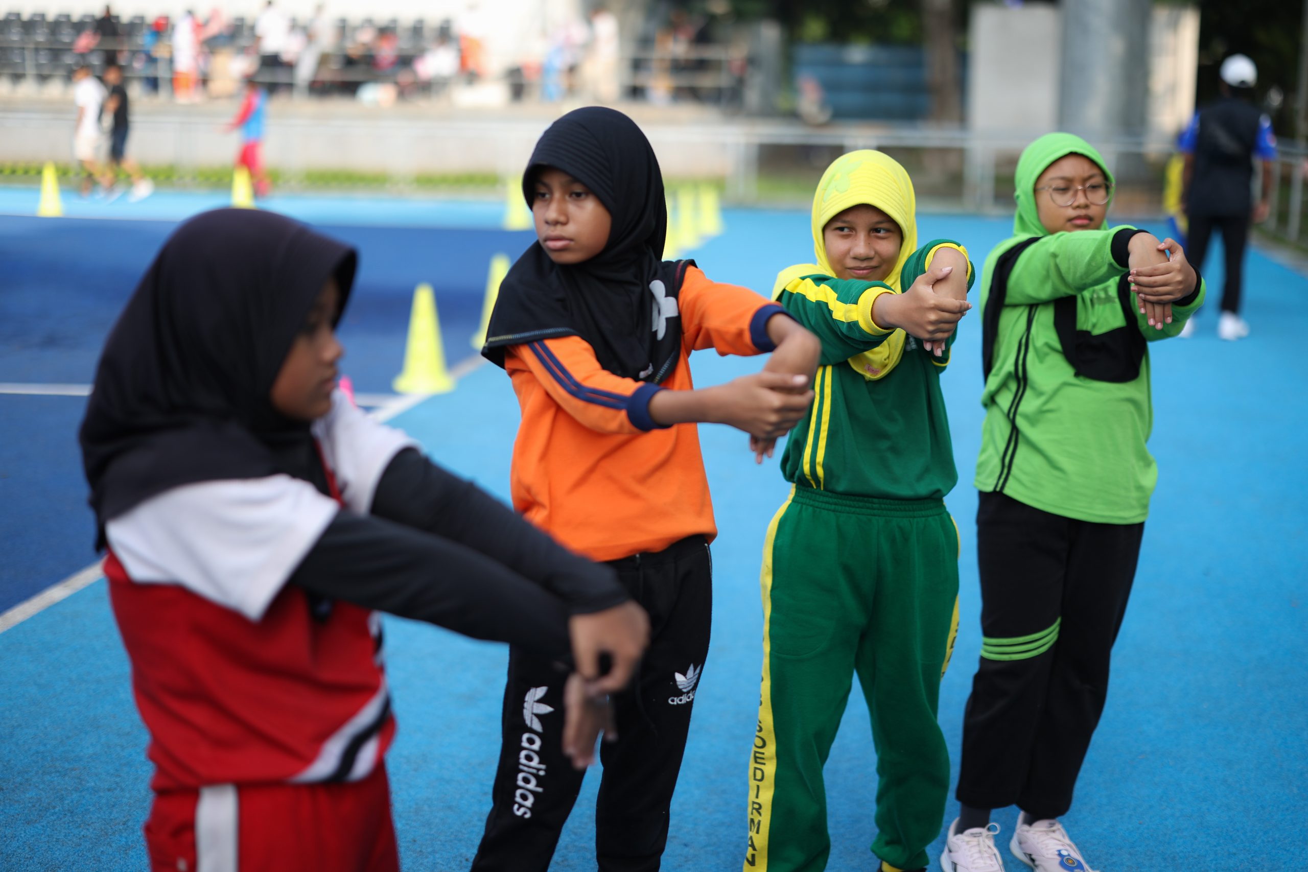 Olympic Day di Senayan Jakarta, Sabtu 22 Juni 2024.