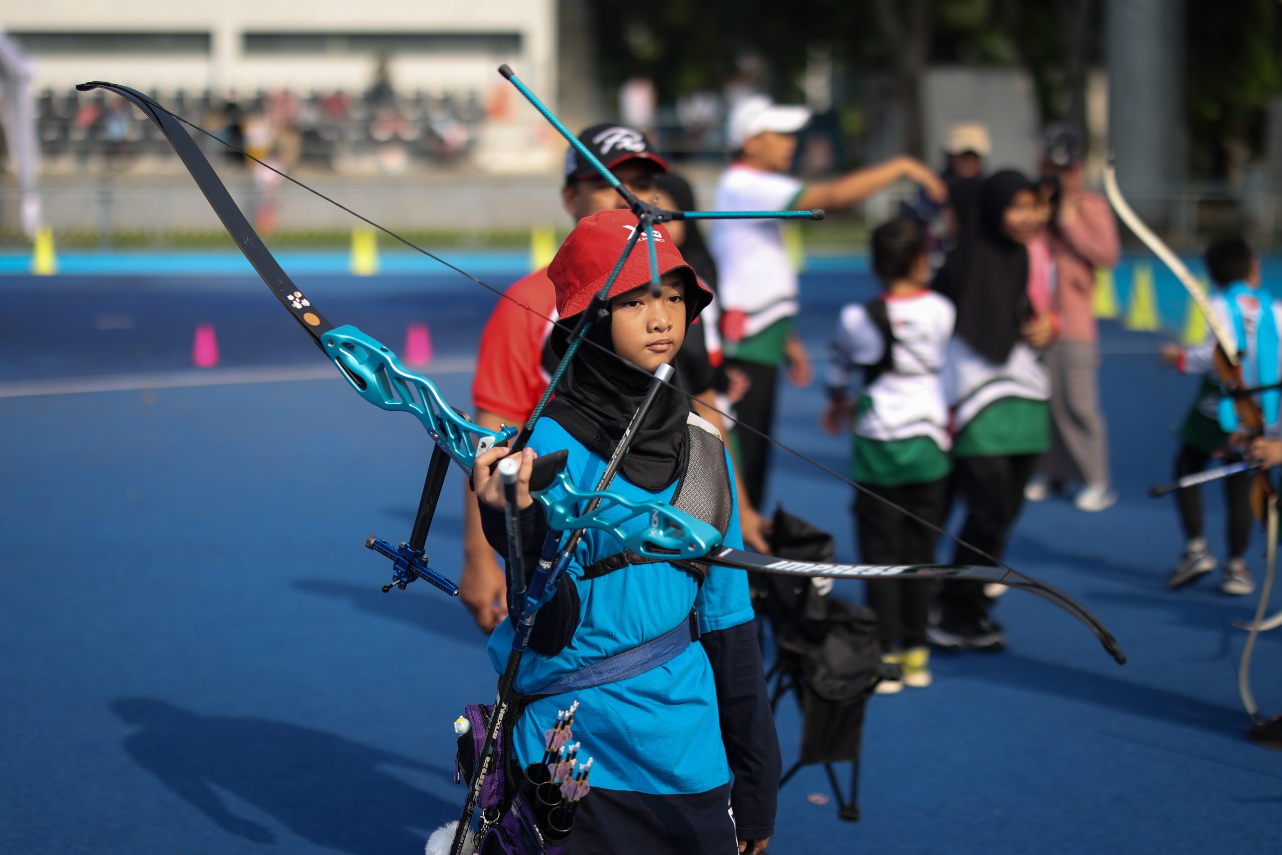 Olympic Day di Senayan Jakarta, Sabtu 22 Juni 2024.