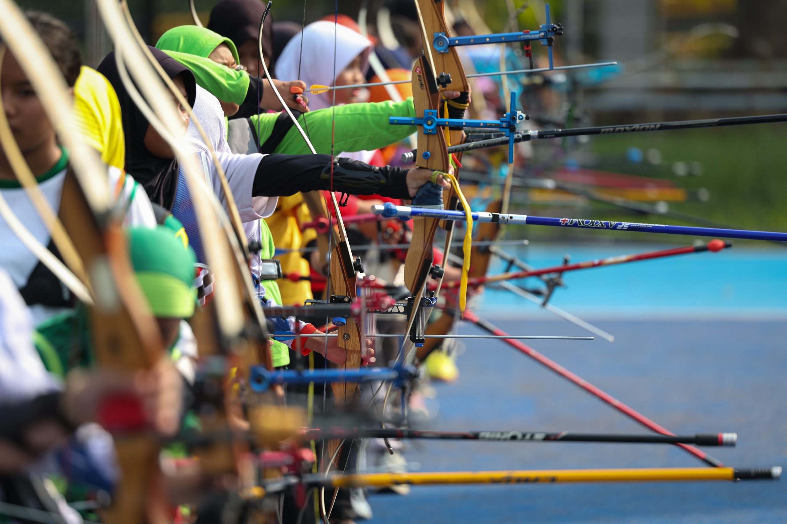 Olympic Day di Senayan Jakarta, Sabtu 22 Juni 2024.