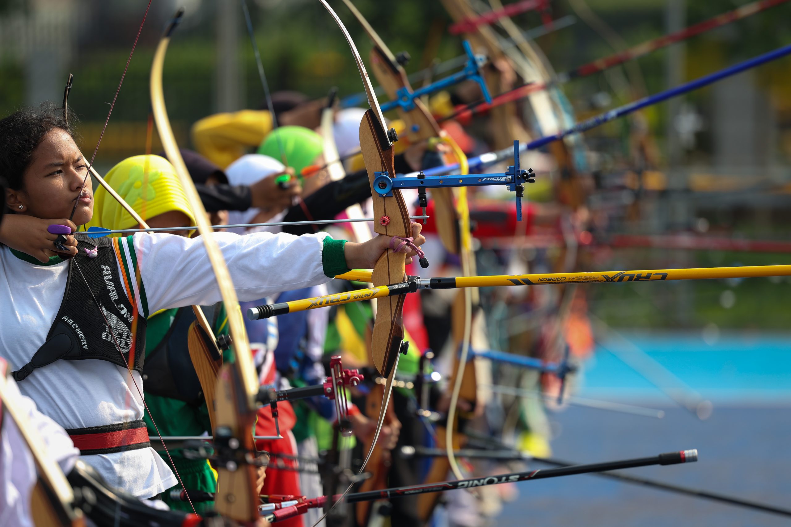 Olympic Day di Senayan Jakarta, Sabtu 22 Juni 2024.