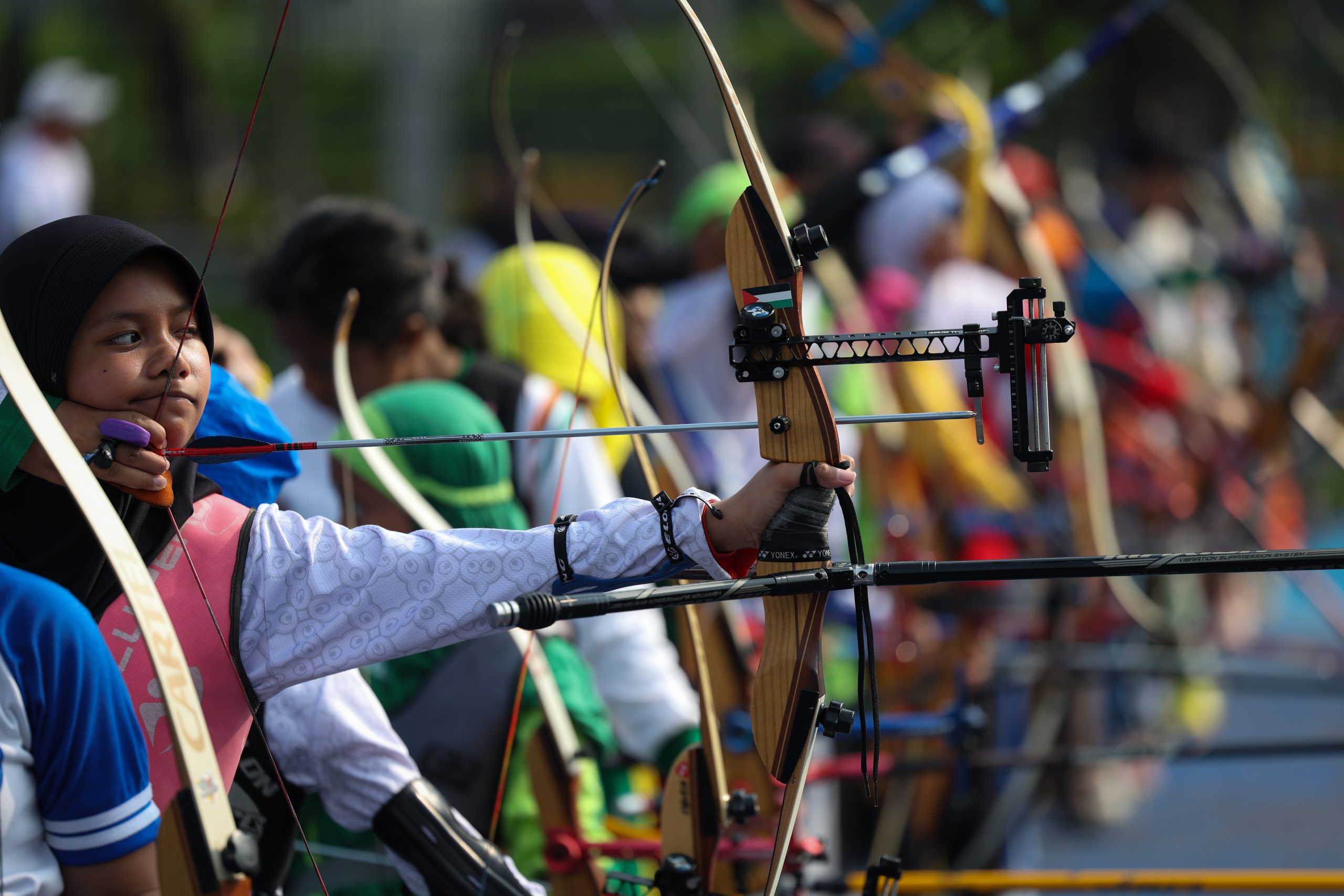 Olympic Day di Senayan Jakarta, Sabtu 22 Juni 2024.