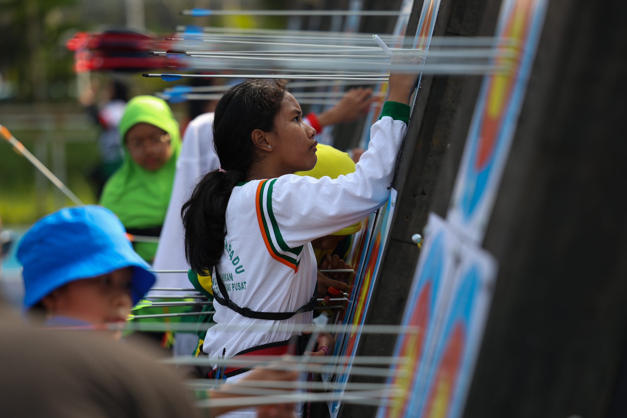 Olympic Day di Senayan Jakarta, Sabtu 22 Juni 2024.