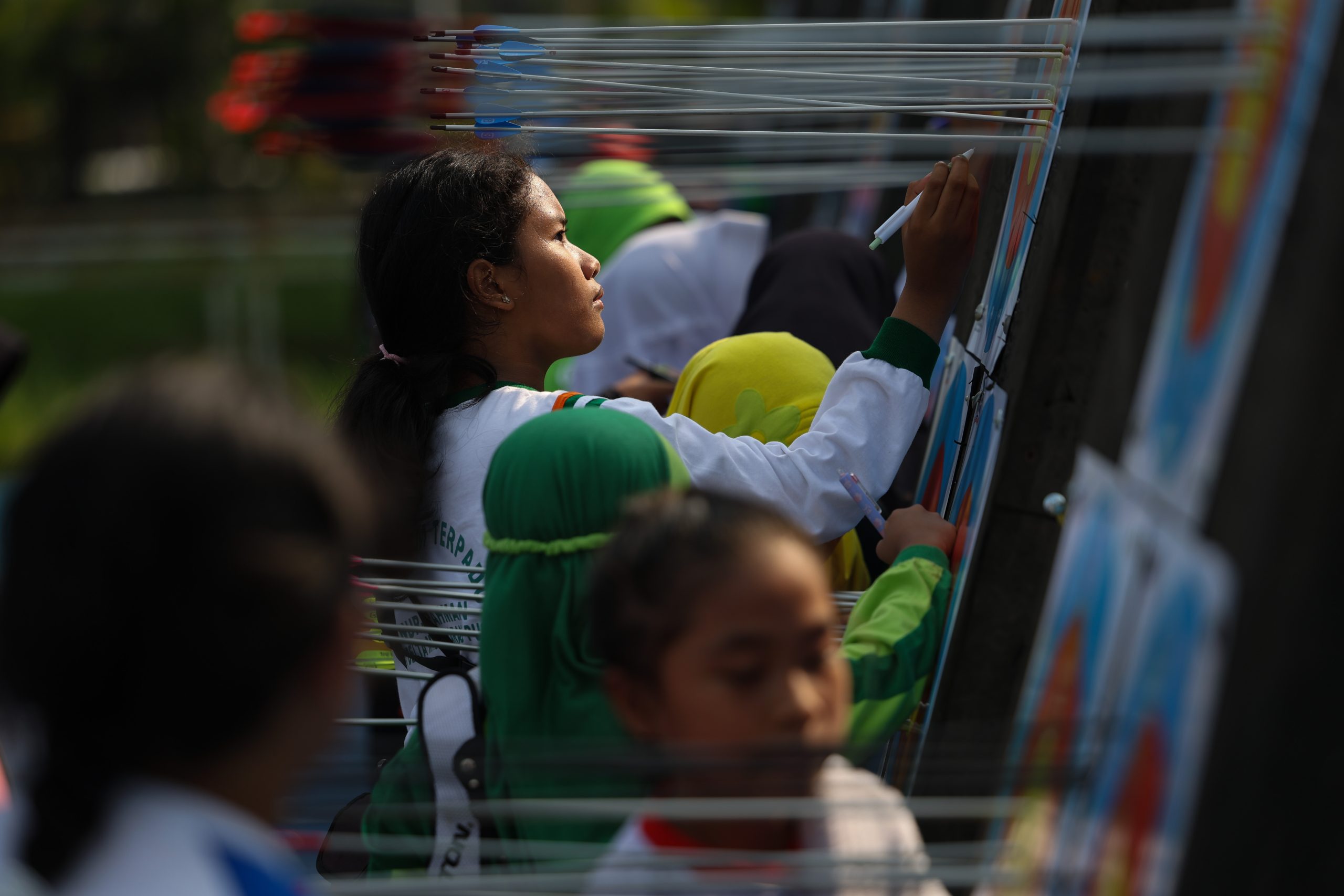Olympic Day di Senayan Jakarta, Sabtu 22 Juni 2024.