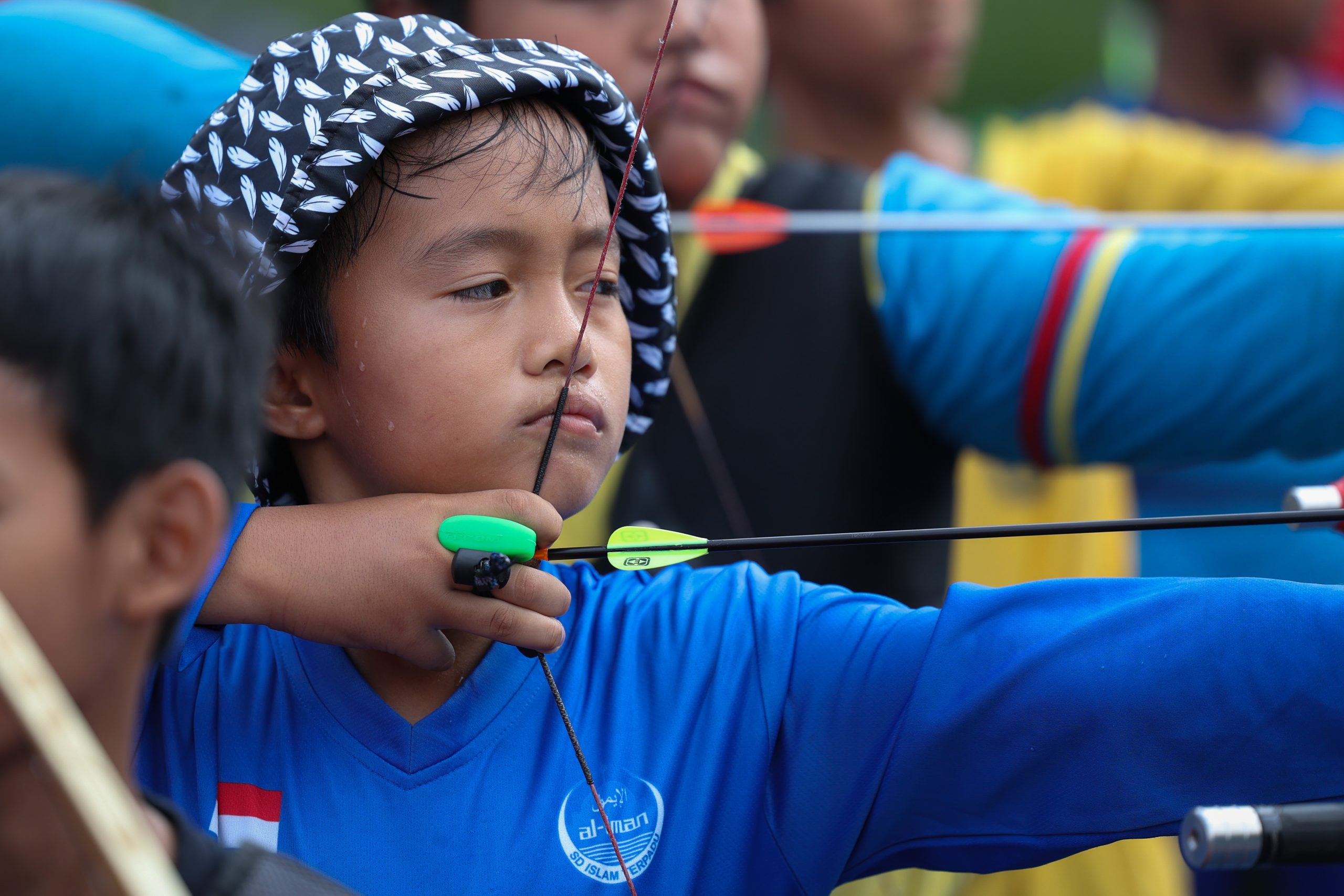 Olympic Day di Senayan Jakarta, Sabtu 22 Juni 2024.
