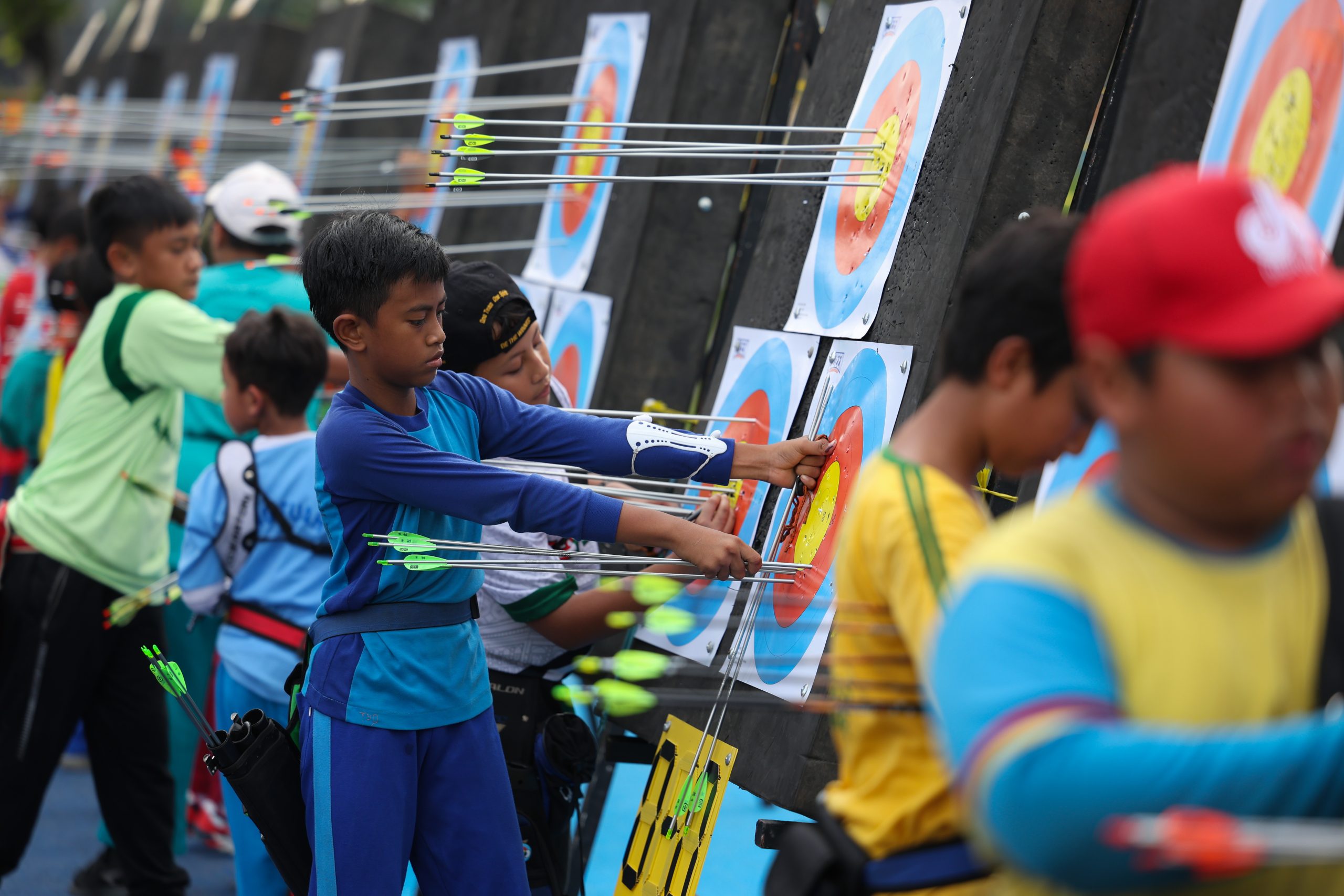 Olympic Day di Senayan Jakarta, Sabtu 22 Juni 2024.