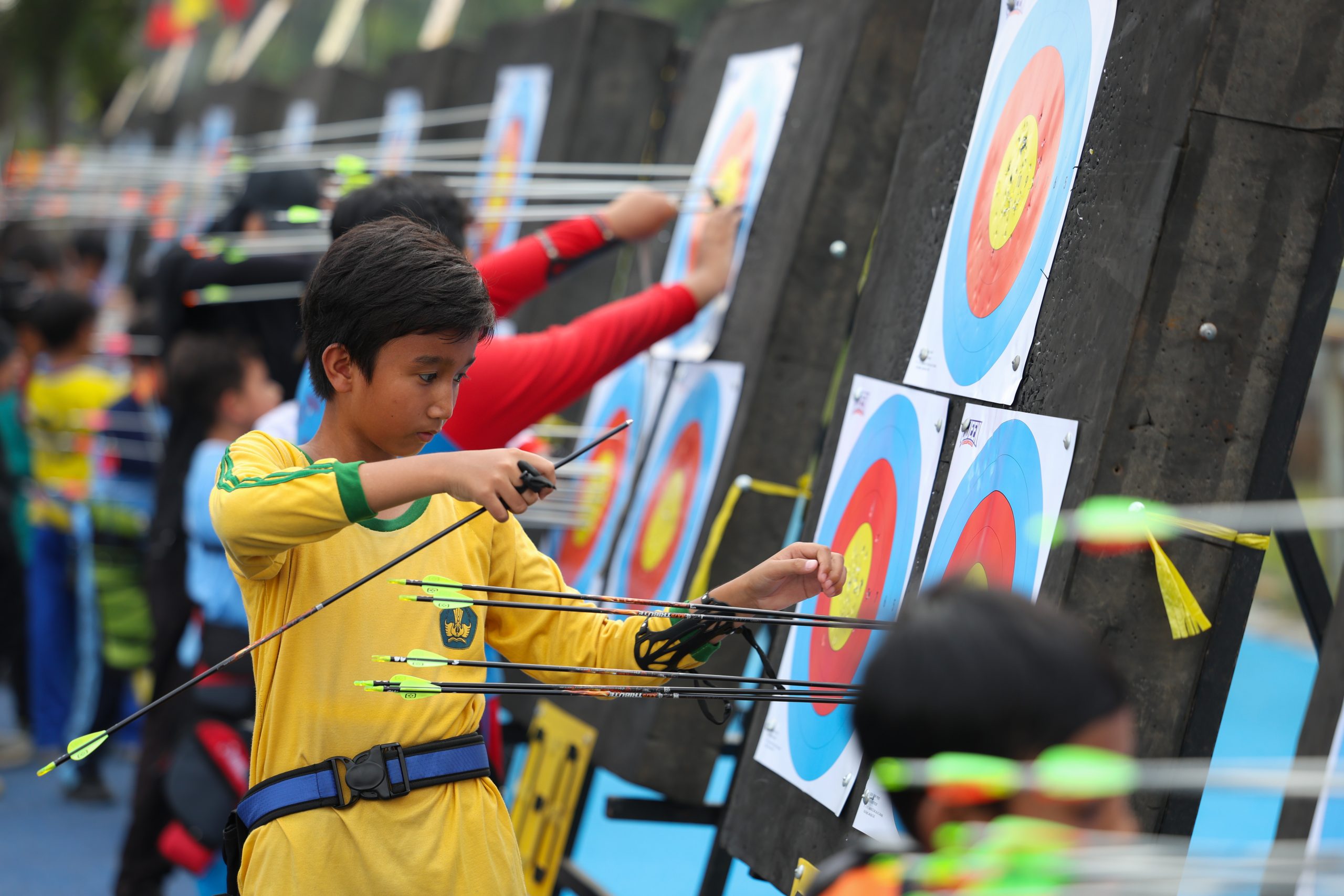 Olympic Day di Senayan Jakarta, Sabtu 22 Juni 2024.
