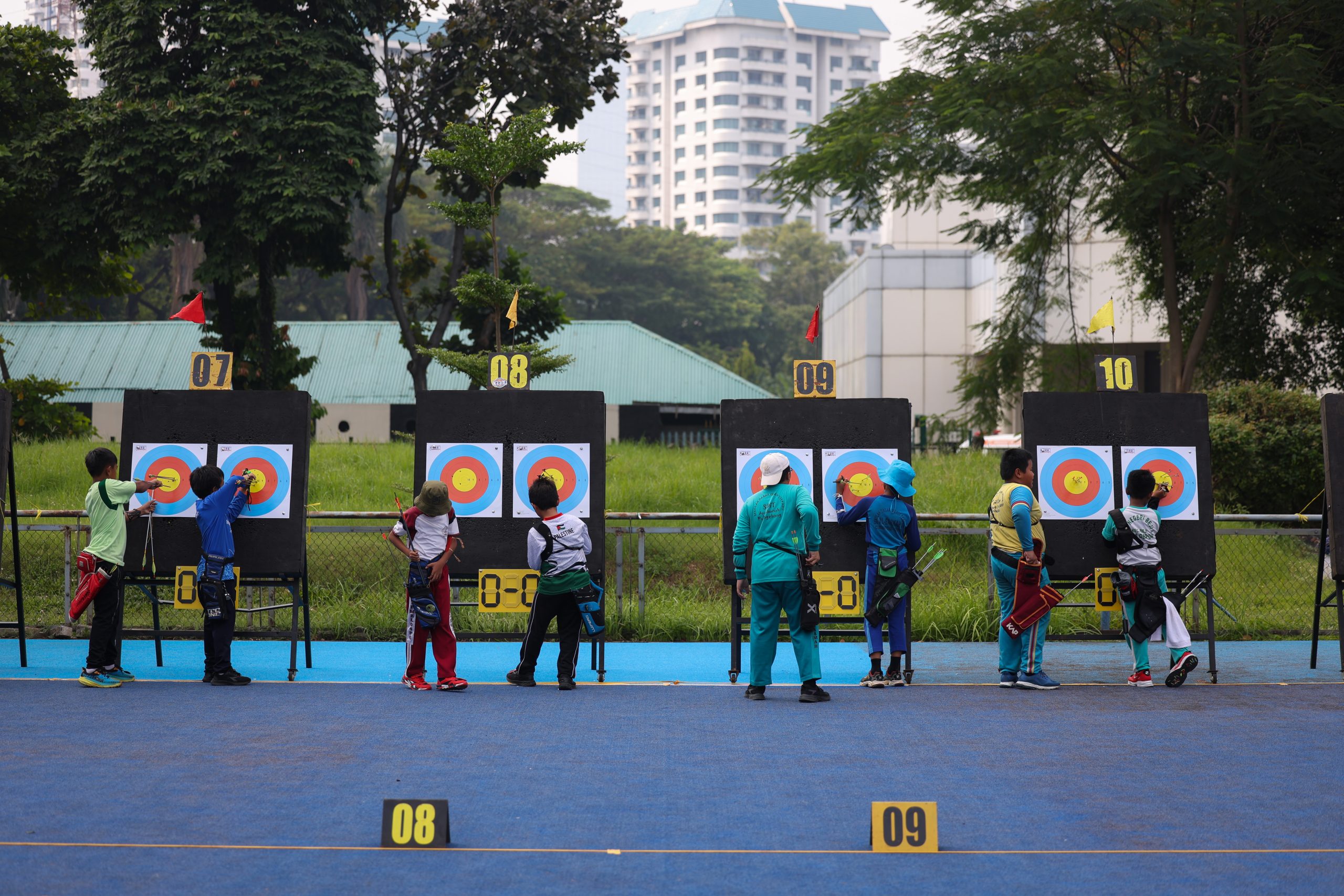 Olympic Day di Senayan Jakarta, Sabtu 22 Juni 2024.