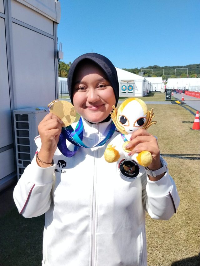 Panahan Indonesia Cetak Sejarah, Nurisa Dian Ashrifah Raih Emas Asian Games 2026